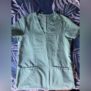 FIGS Scrub Top Jade XS